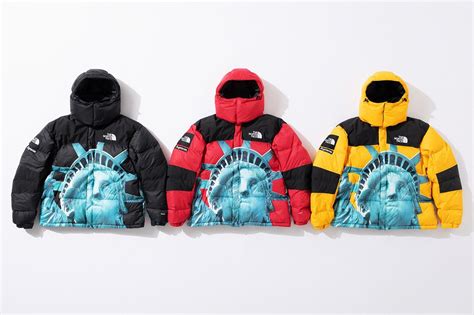 supreme north face collar